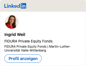 Bild mit Link zu dem LinkedIn-Account der FIDURA Private Equity Fonds